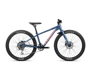 Orbea MX 24 TEAM DISC  | Moondust Blue - Red - 24