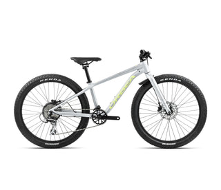 Orbea MX 24 TEAM DISC  | Silver - Lime - 24