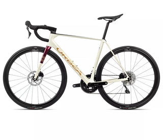 Orbea ORCA M35 - 2024 | Ivory White-Burgundy -Vulcano