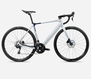 Orbea Gain M30 - 2025 | Halo Silver (Matt) - Blue Carbon View (Gloss)