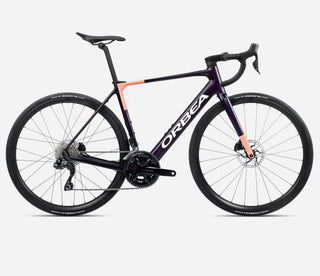 Orbea Gain M30i - 2025 | Fantasy Purple Carbon View (Gloss) - Orange Cloud (Matt)
