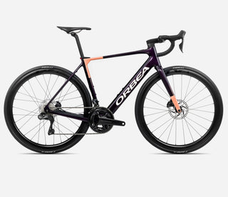 Orbea Gain M20i - 2025 | Fantasy Purple Carbon View (Gloss) - Orange Cloud (Matt)