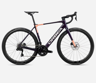 Orbea Gain M10i - 2025 | Fantasy Purple Carbon View (Gloss) - Orange Cloud (Matt)