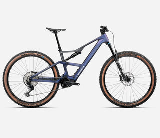 Orbea RISE SL M20 630W - 2025 | Tanzanite Carbon View - Carbon Raw