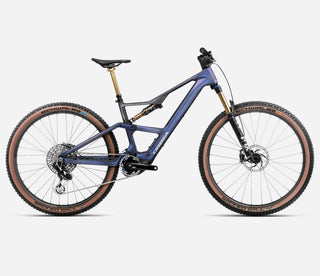 Orbea RISE SL M-LTD 630W - 2025 | Tanzanite Carbon View - Carbon Raw