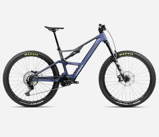 Orbea RISE LT M20 630W - 2025 | Tanzanite Carbon View - Carbon Raw