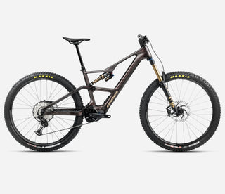 Orbea RISE LT M10 630W - 2025 | Cosmic Carbon View - Golden Sand