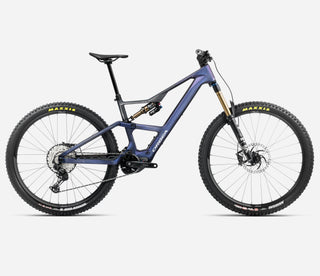 Orbea RISE LT M10 630W - 2025 | Tanzanite Carbon View - Carbon Raw