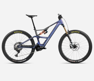 Orbea RISE SL M10 420W - 2025 | Tanzanite Carbon View - Carbon Raw